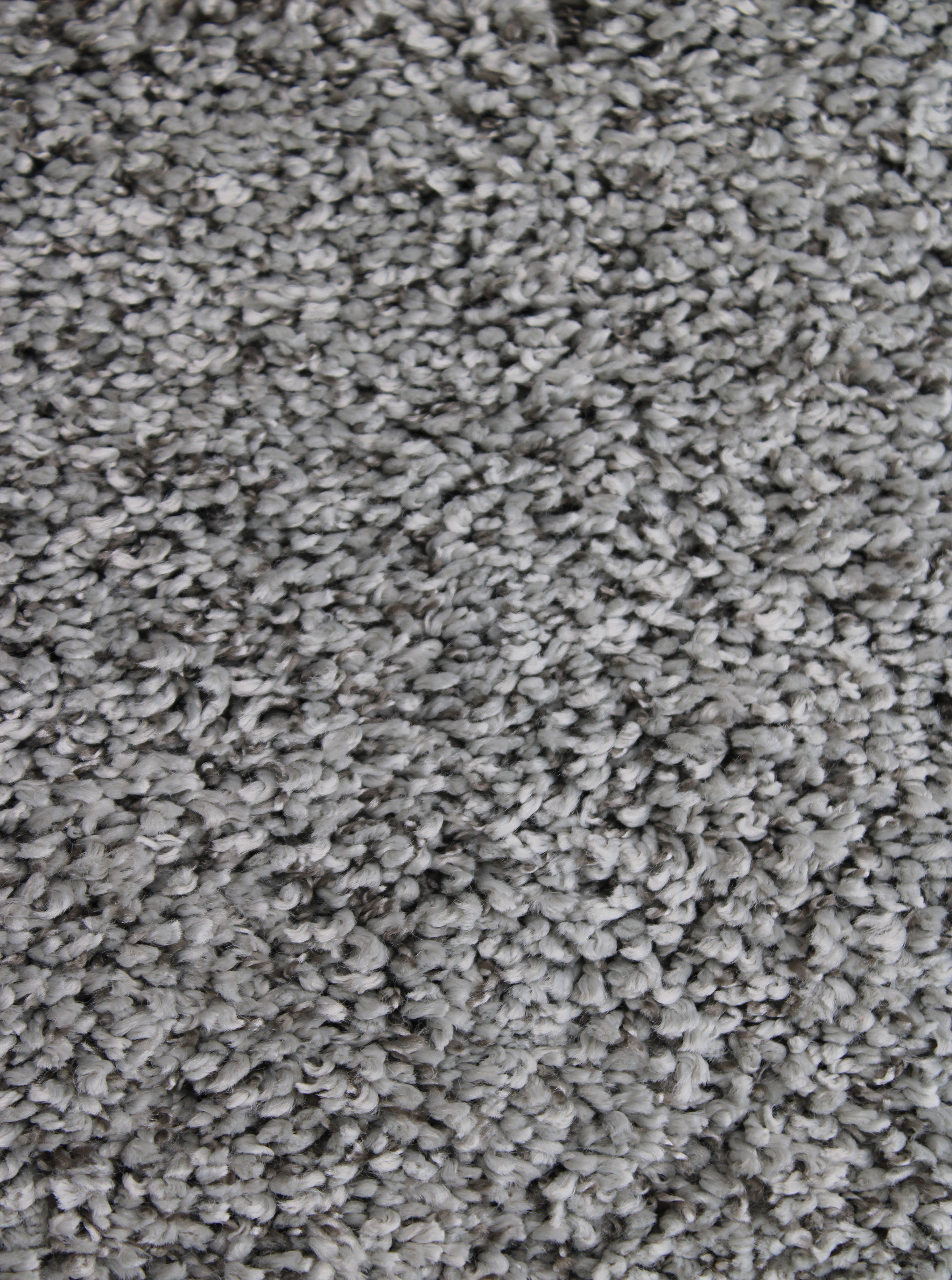 Gray Stone Shag Rug 